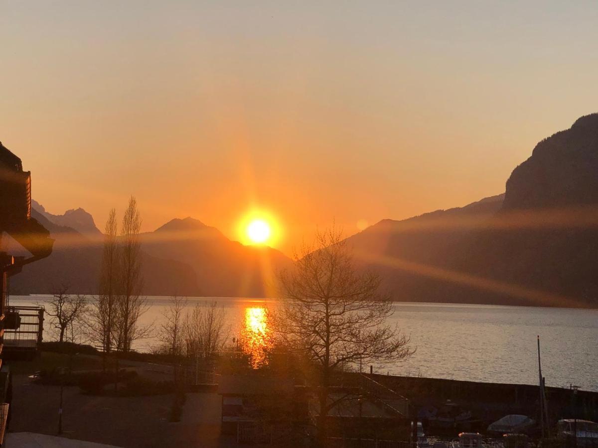 Luxurioeses Galerie-penthouse Direkt Am Walensee Appartamento Unterterzen