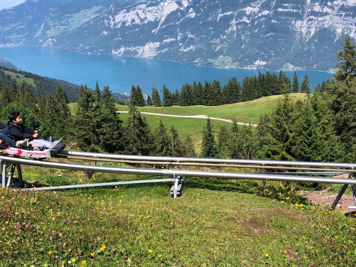 Appartamento Luxurioeses Galerie-penthouse Direkt Am Walensee Unterterzen