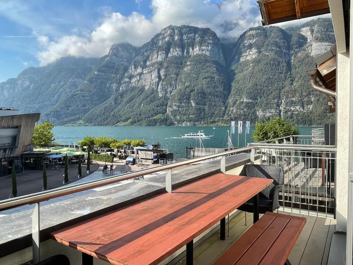 Appartamento Luxurioeses Galerie-penthouse Direkt Am Walensee Unterterzen