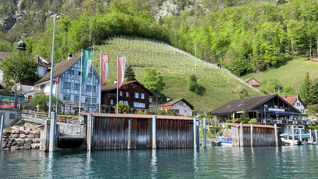 Appartamento Luxurioeses Galerie-penthouse Direkt Am Walensee Unterterzen